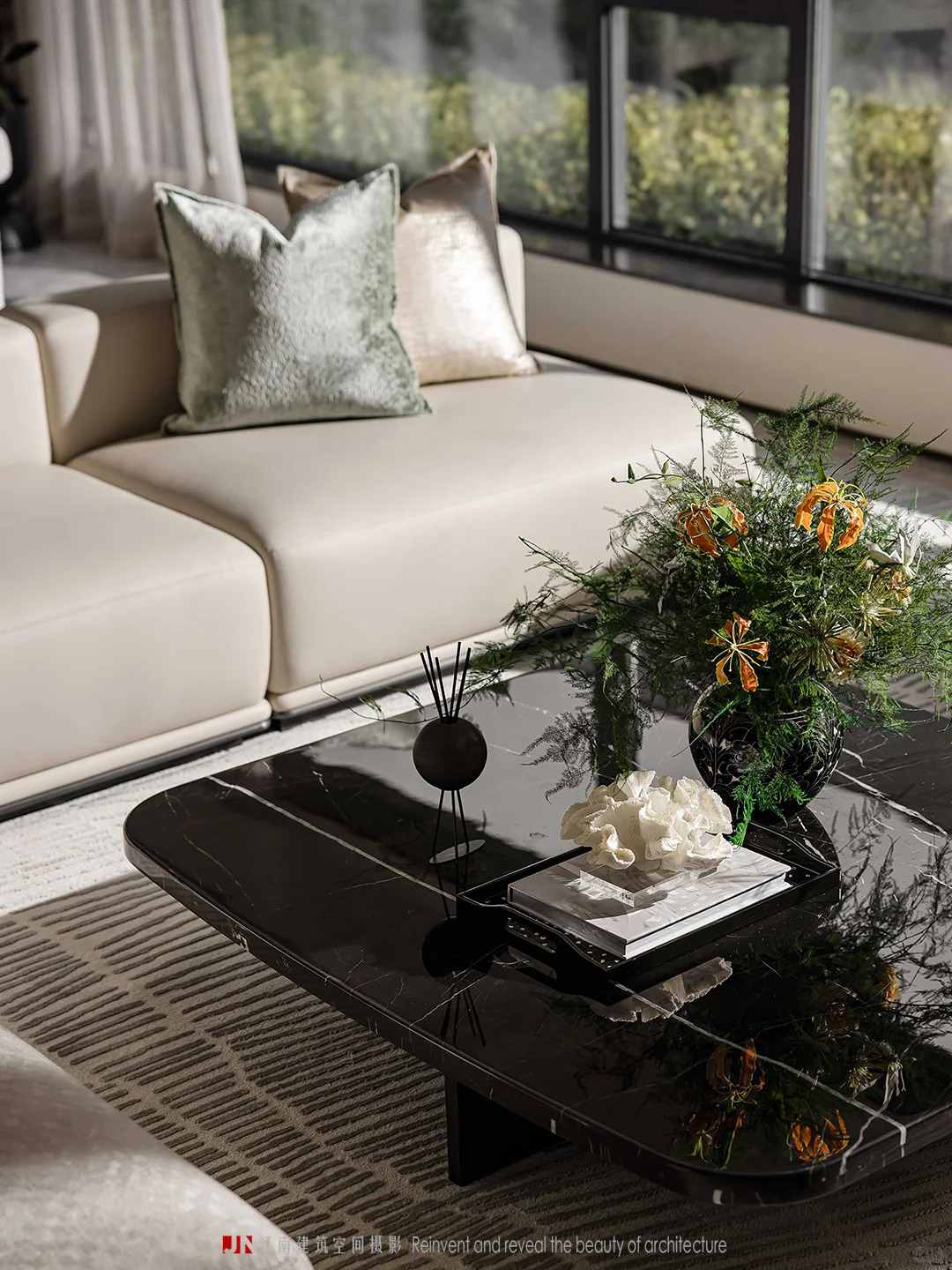 花叙窗语,慢踱时光间 · 样板房软装美学摄影丨紫香舸设计-6