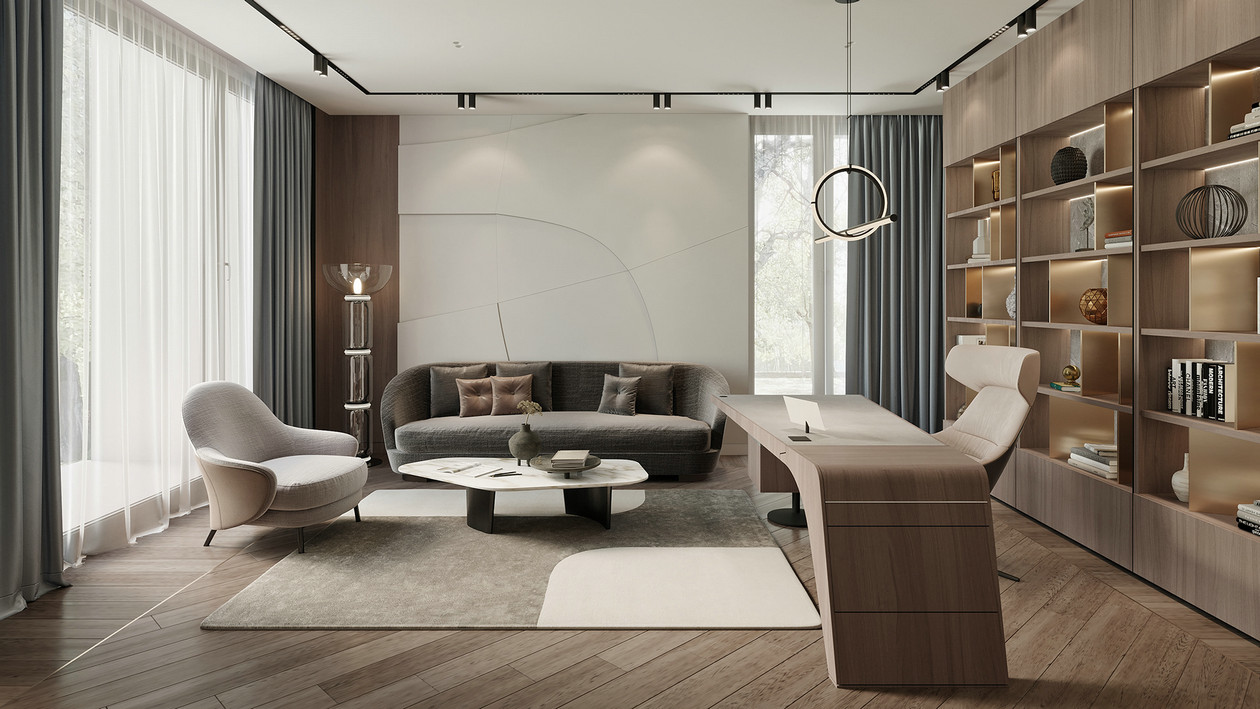 莫斯科千禧公园豪华住宅设计丨俄罗斯莫斯科-25