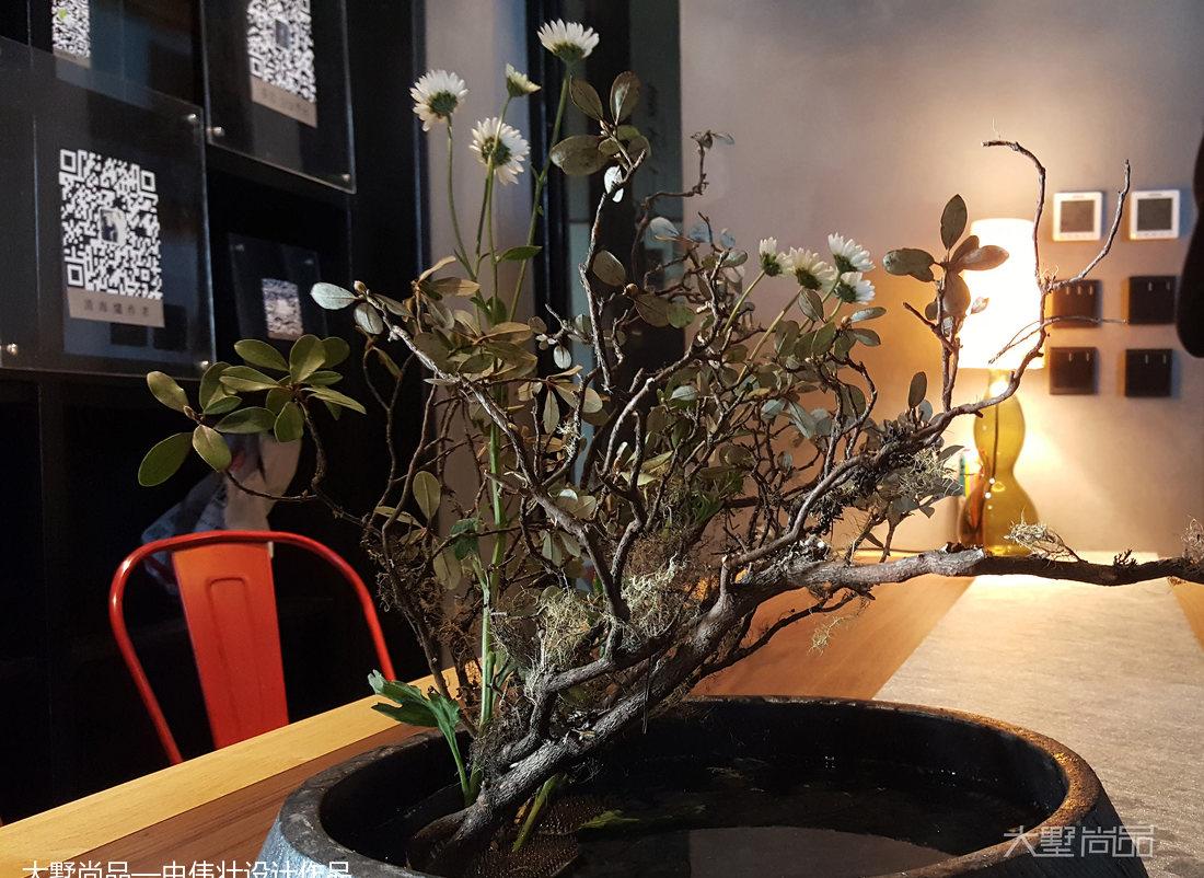 禅意东方美学 | 黑白灰的禅茶一味空间设计-20