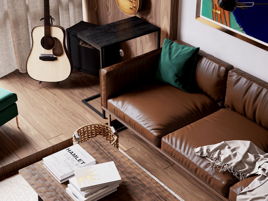 自然绿++ 白色，打造奢华空间设计-7