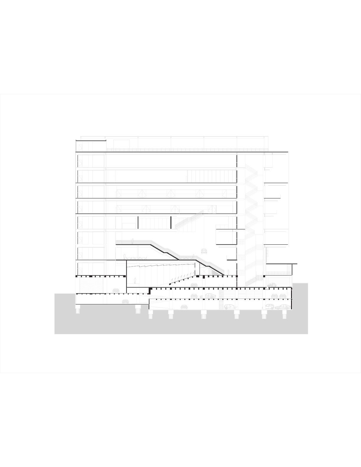 墨西哥城 CENTRO 大学综合体 | 绿色校园中的灵动空间-99