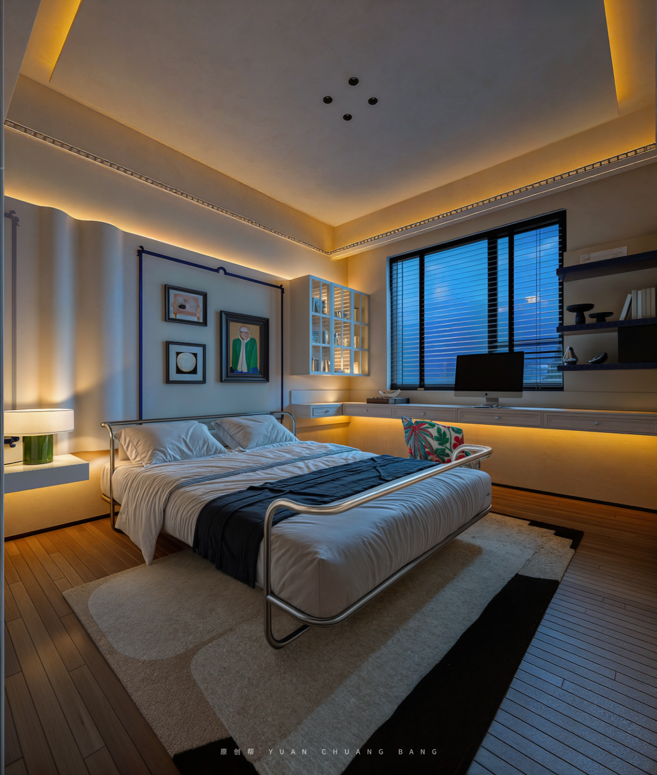 左岸墨绿丨晨轩艺术设计-70