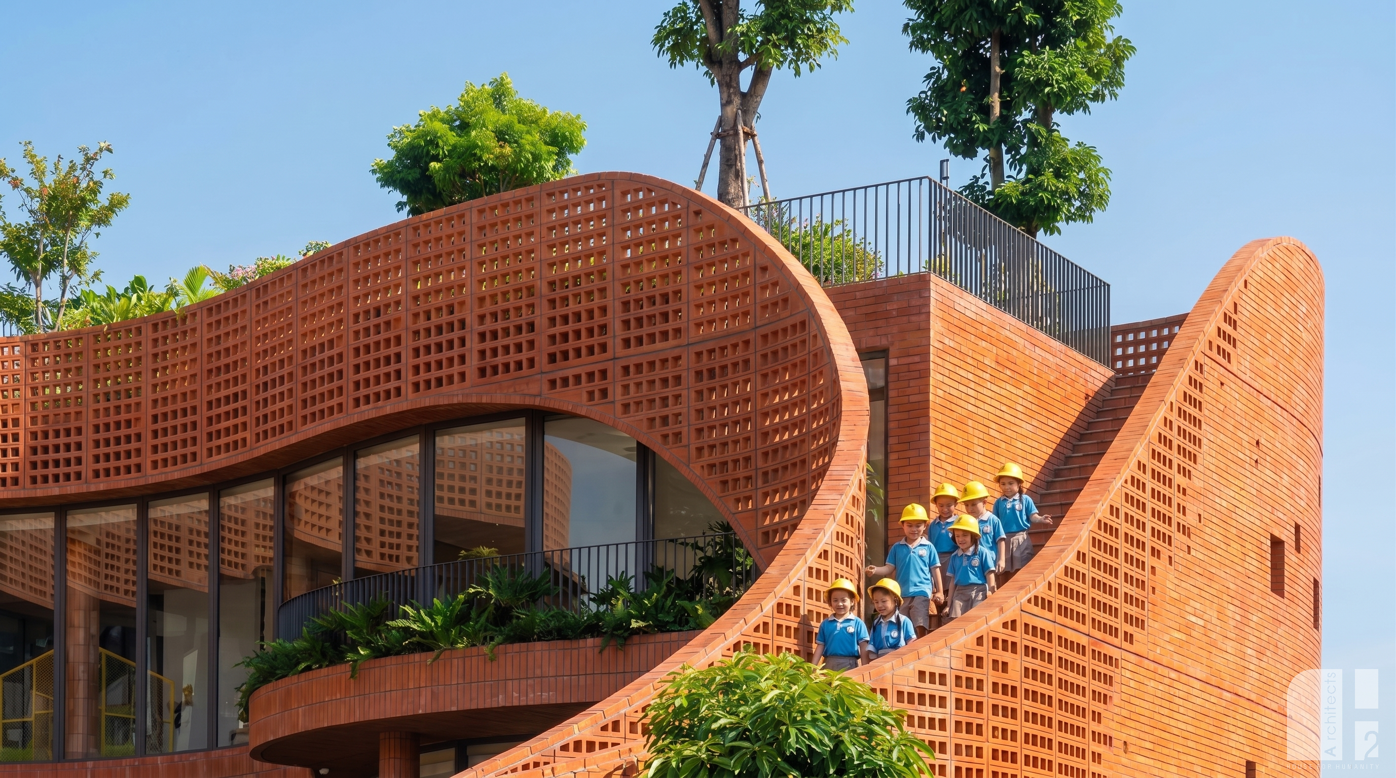 嘉莱幼儿园丨越南丨H2 Architects-8