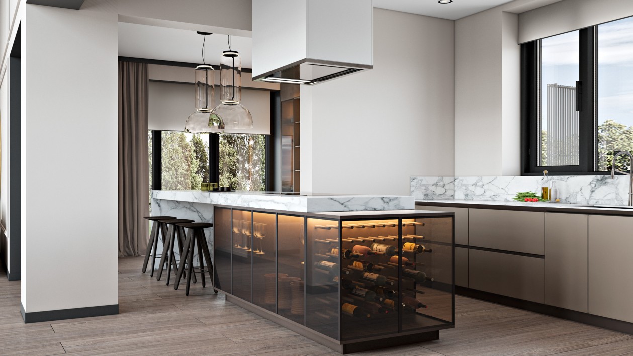 270㎡简约风公寓设计 既舒适又大气-5