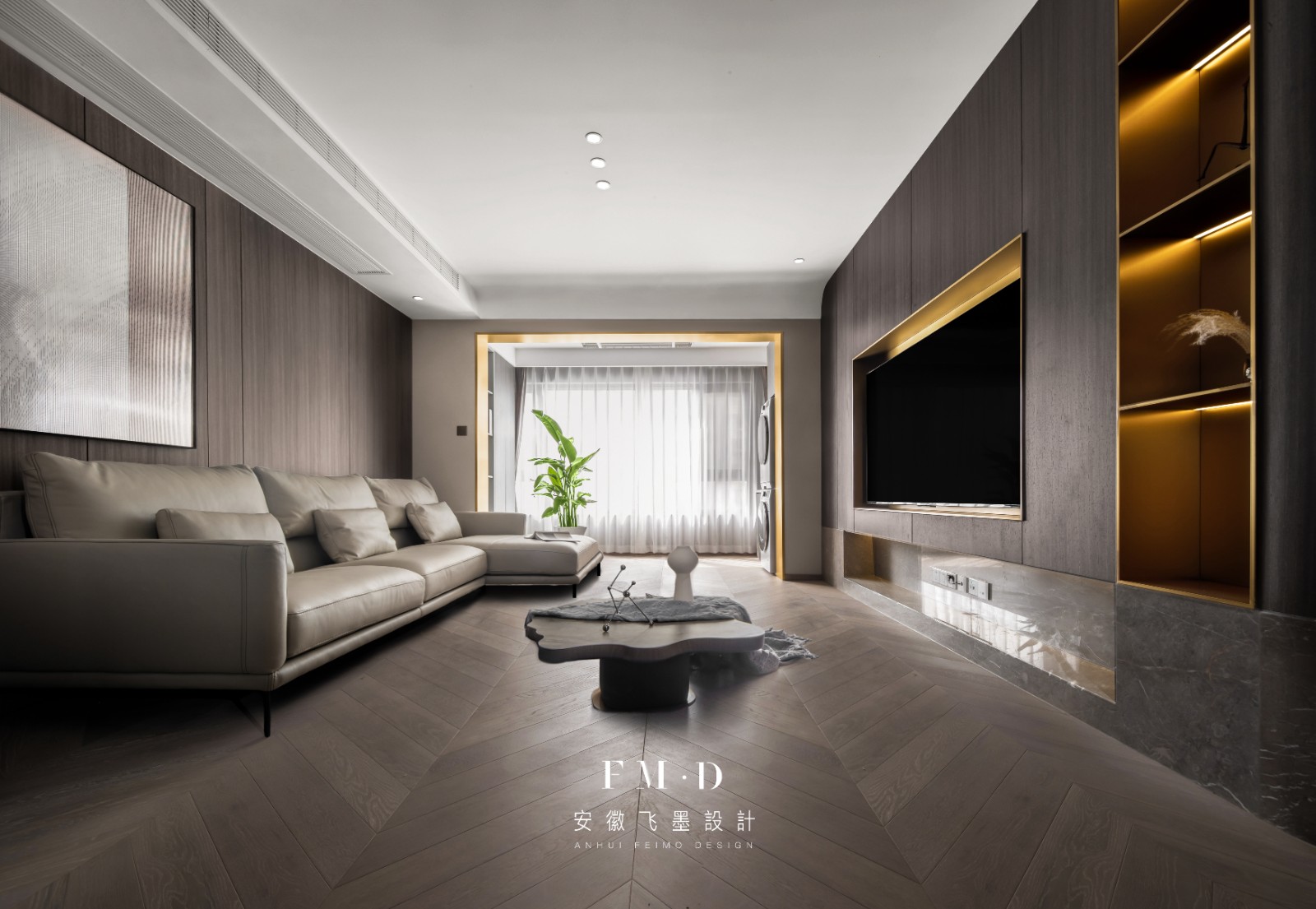 《惊鸿》140㎡跃层豪宅设计-1