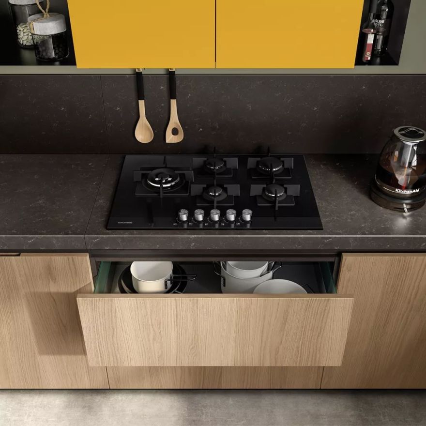 开放式厨房设计美学与实用兼具-30