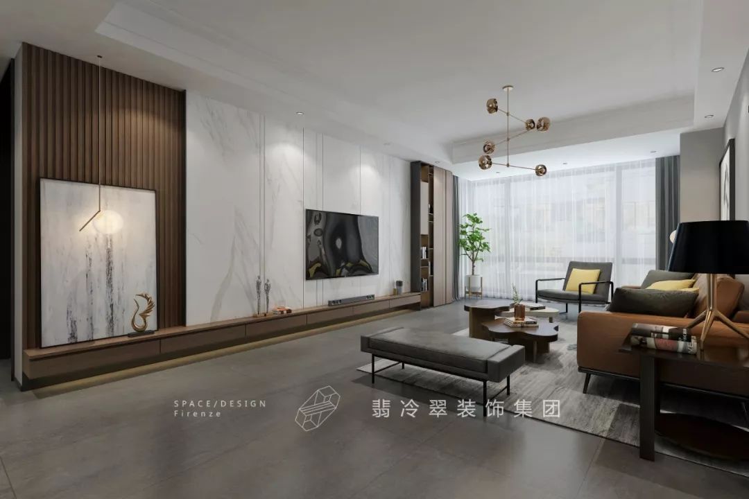 翡冷翠装饰集团 | 建业·九栋洋房,温馨舒适的艺术空间-38