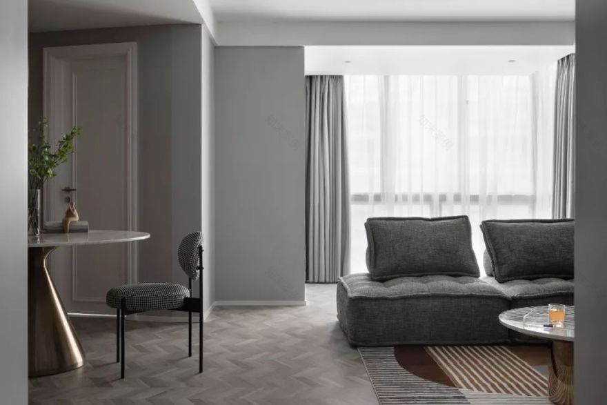 魔都三号线老屋新生活,灰阶绅士风-28