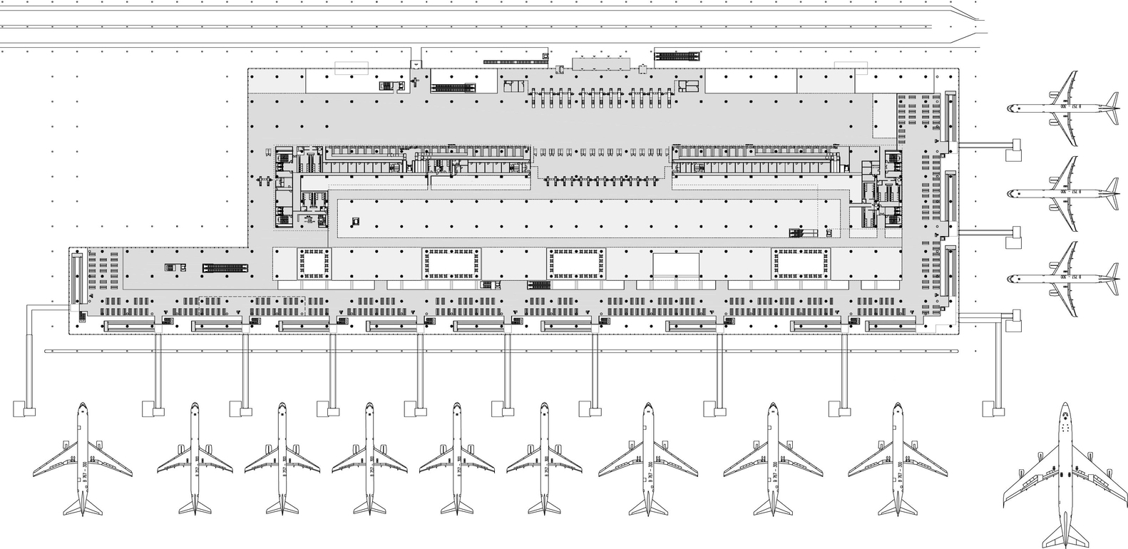 Dalaman International Airport Terminal II | 智能遮阳与可持续设计完美融合-40