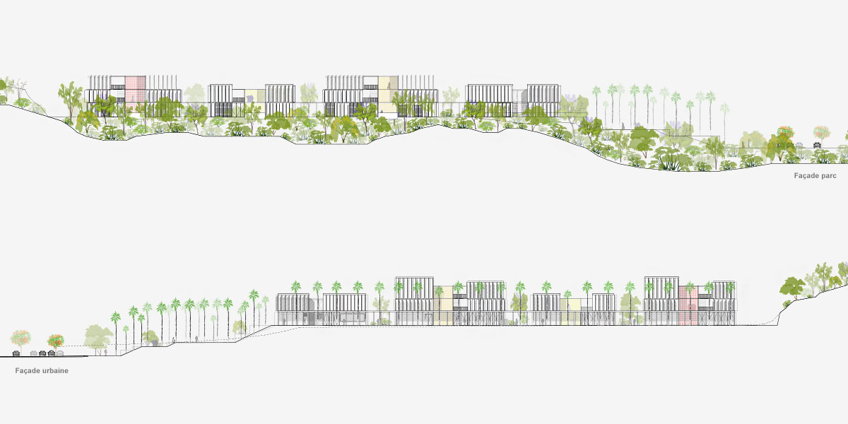 Pôle universitaire de santé en zone sismique - CoCo architectureCoCo architecture-11