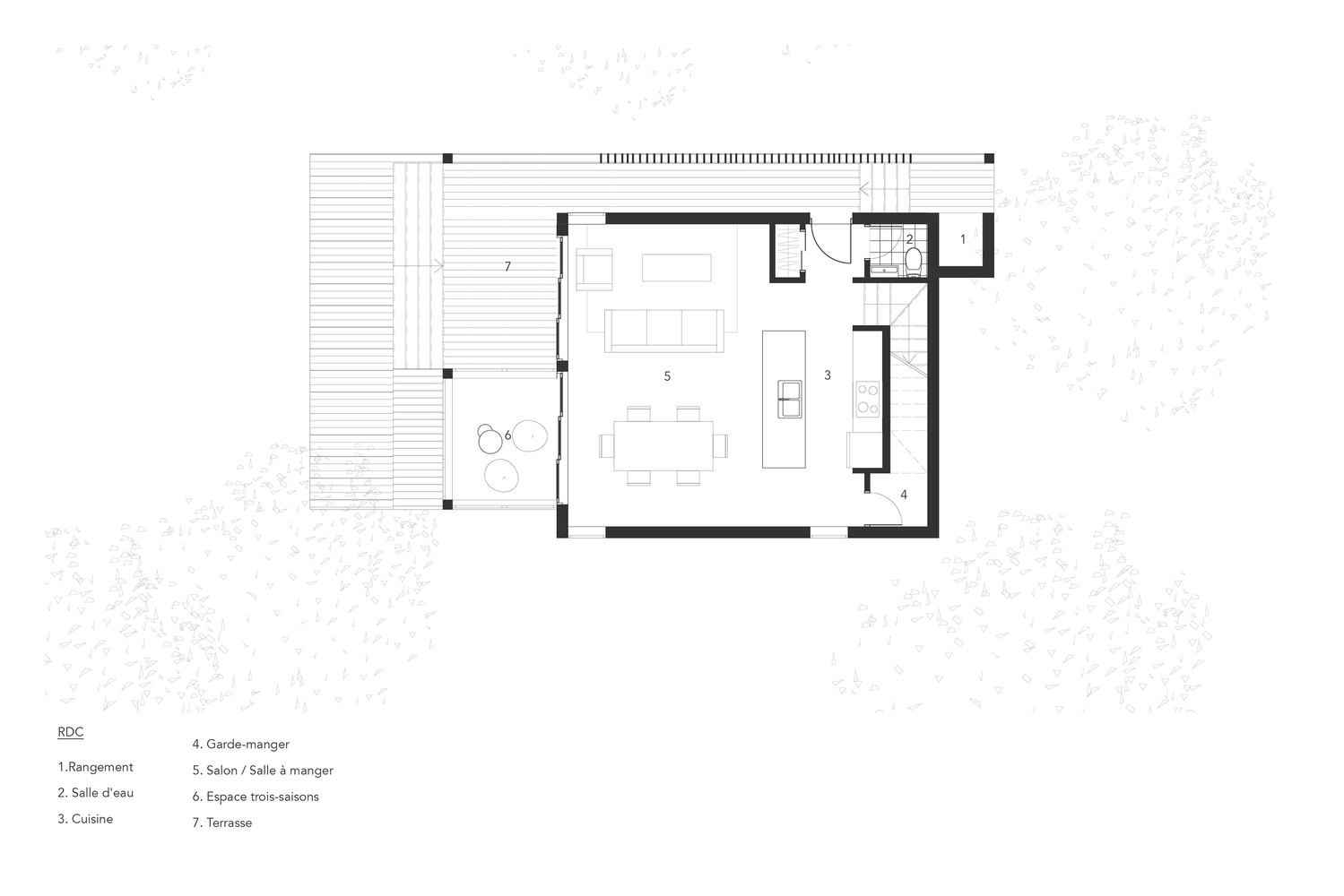 Batiscan 河畔 SM 度假别墅丨加拿大丨CARTA. Architecte + Designer-15