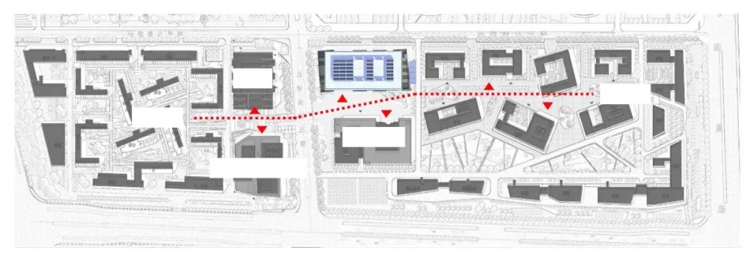 中央财经大学沙河校区图书馆 | 秩序美学与空间仪式感的完美结合-7