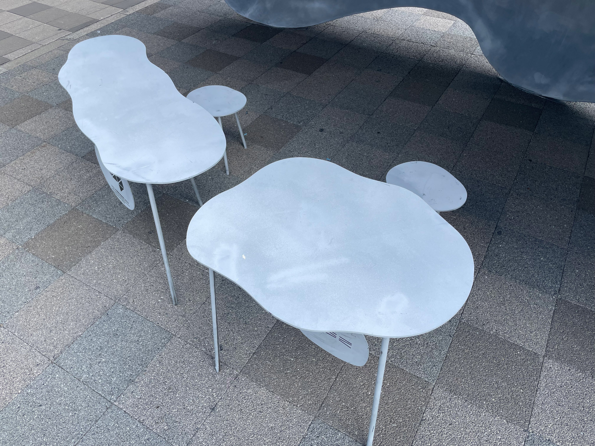 Junya Ishigami places cloud-like kiosk "on the verge of falling over" in Fukuyama-16