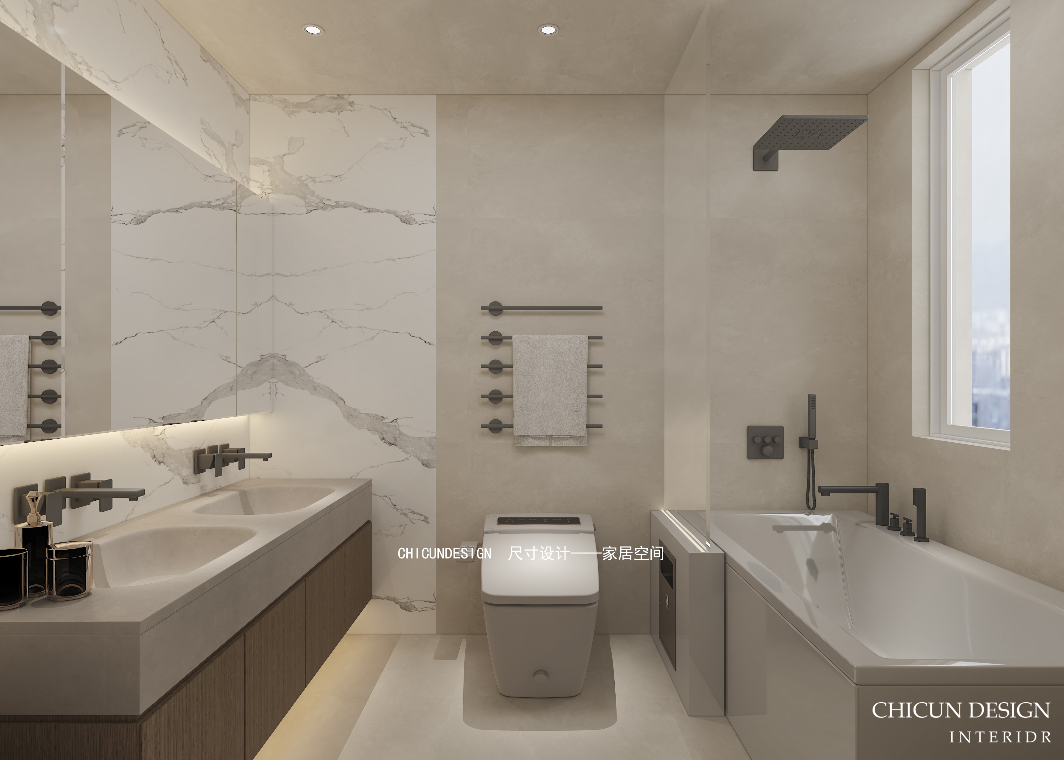 书香原木风丨中国杭州丨尺寸设计-23