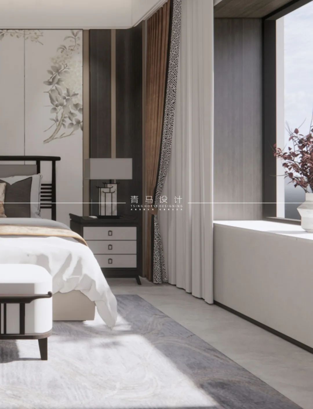 未央金茂府现代中式别墅设计丨中国西安丨青马别墅设计-59