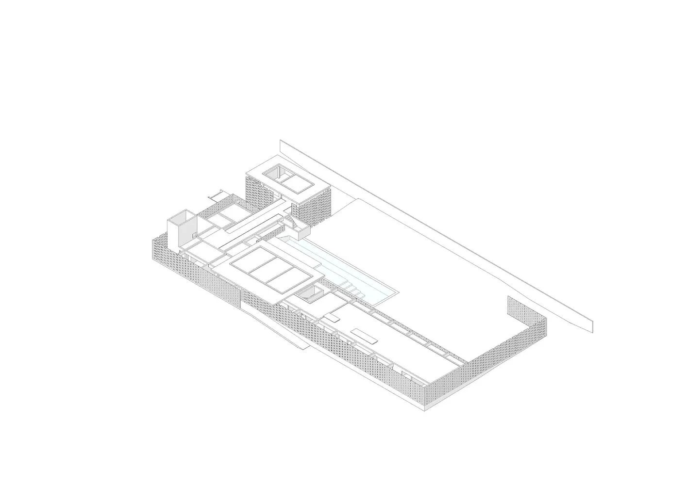 “牛奶蜂巢”屋|White Bricks 住宅丨巴西巴西利亚丨BLOCO Arquitetos-57