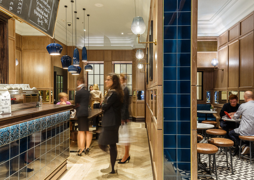 爱丁堡新地标 | 乔治酒店印刷酒吧与厨房及伯尔咖啡厅-20