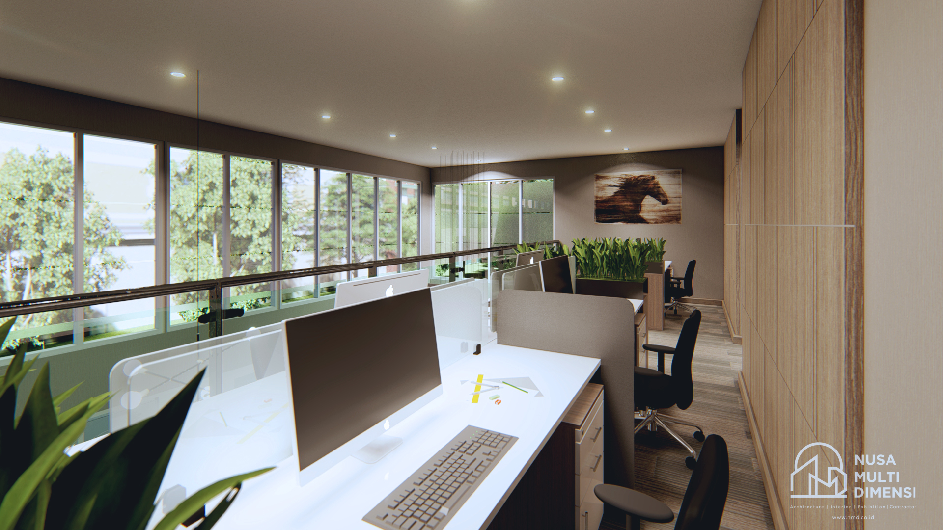 PT·Dynami Makmur Lestari 室内办公室设计丨PT Nusa Multi Dimensi-7