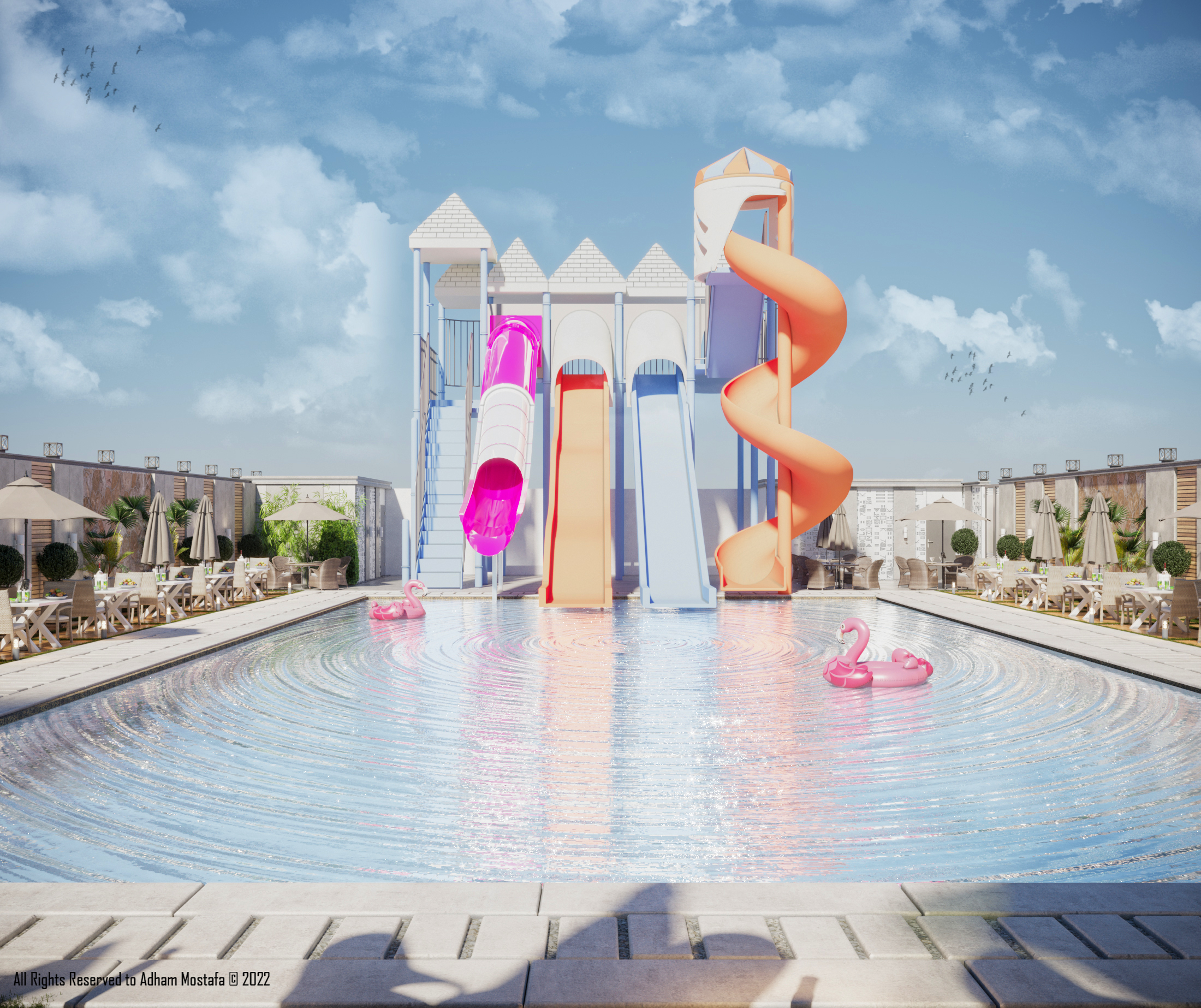 咖啡馆和儿童区丨埃及-9