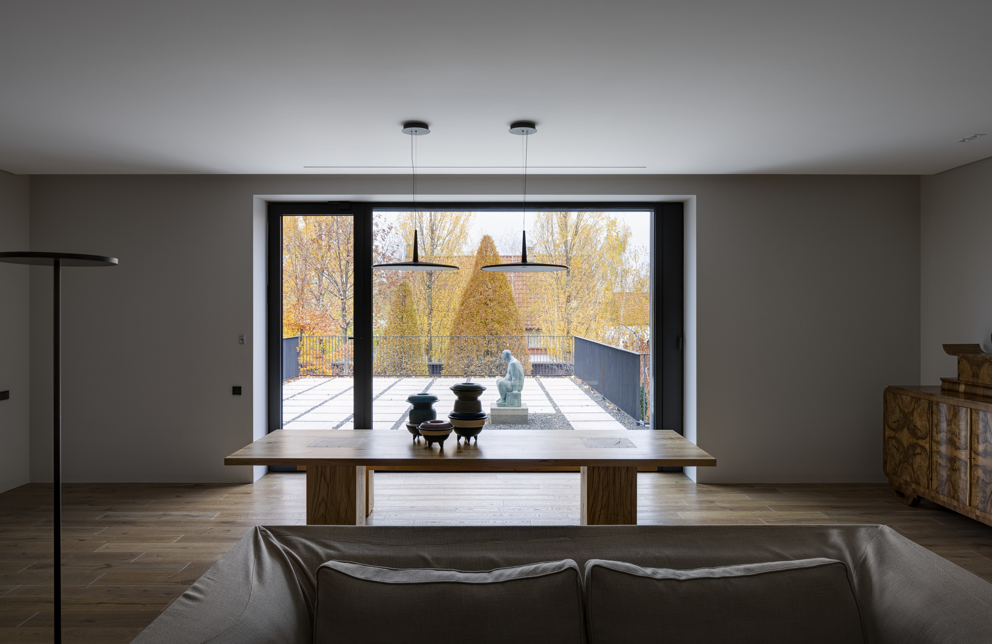 乌克兰岩石花园中的现代别墅丨乌克兰基辅丨Palamarchuk Architects-12