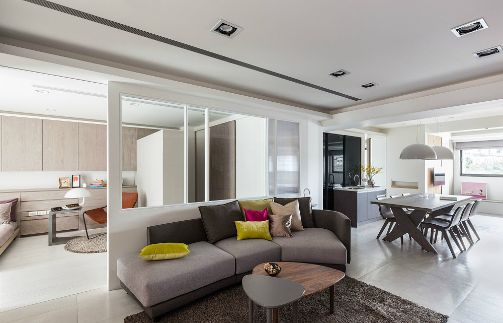 现代风格住宅设计 | 木质、金属、玻璃的巧妙融合-8