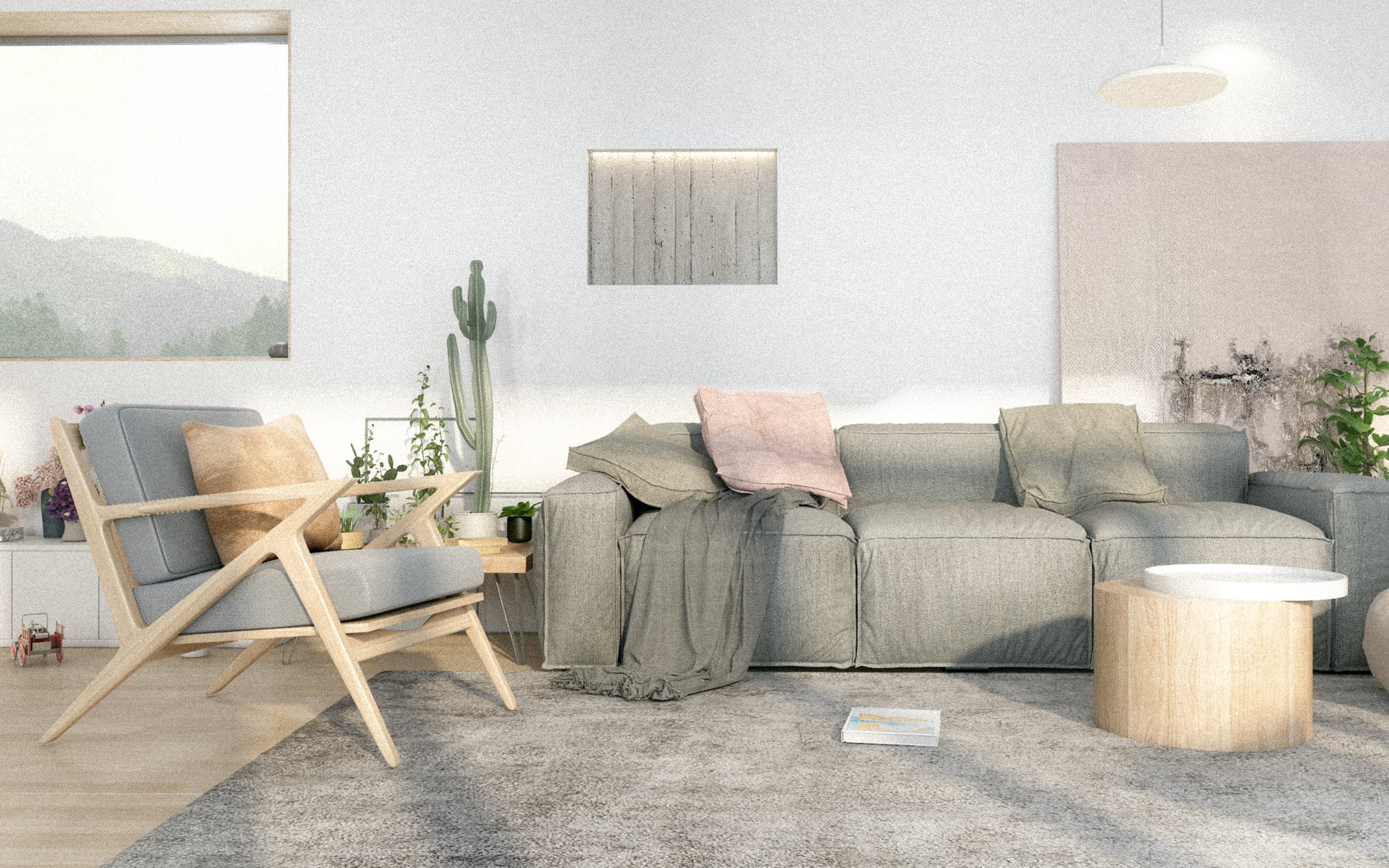 过客别宿 | 打造温馨舒适的客厅空间-3