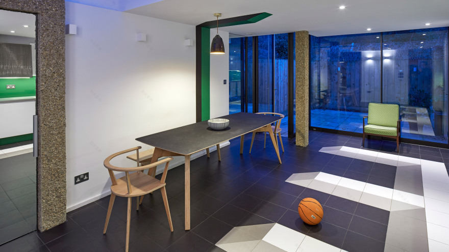 Sean Griffiths uses visual trickery inside London house extension-0