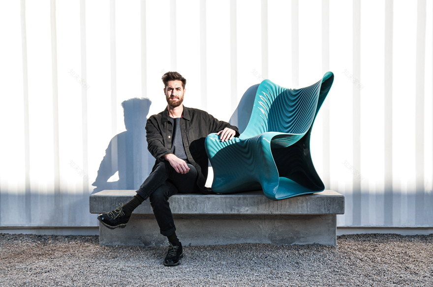 波浪之椅——迪拜海浪灵感的 3D 打印家具-18