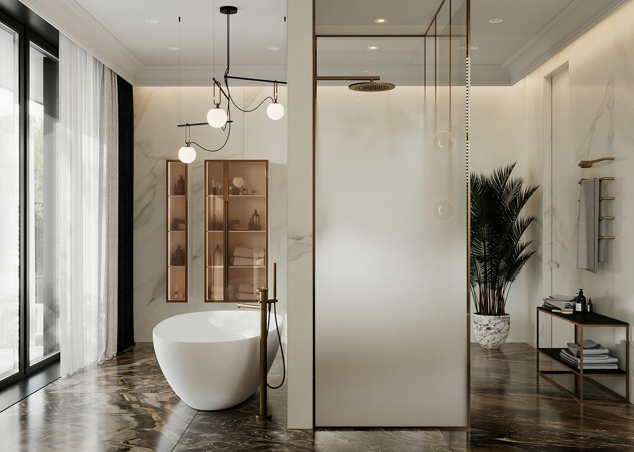 乌克兰大平米别墅设计-39