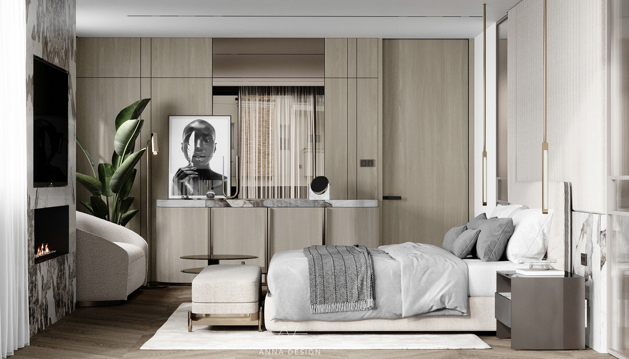 高级灰色系住宅设计-2