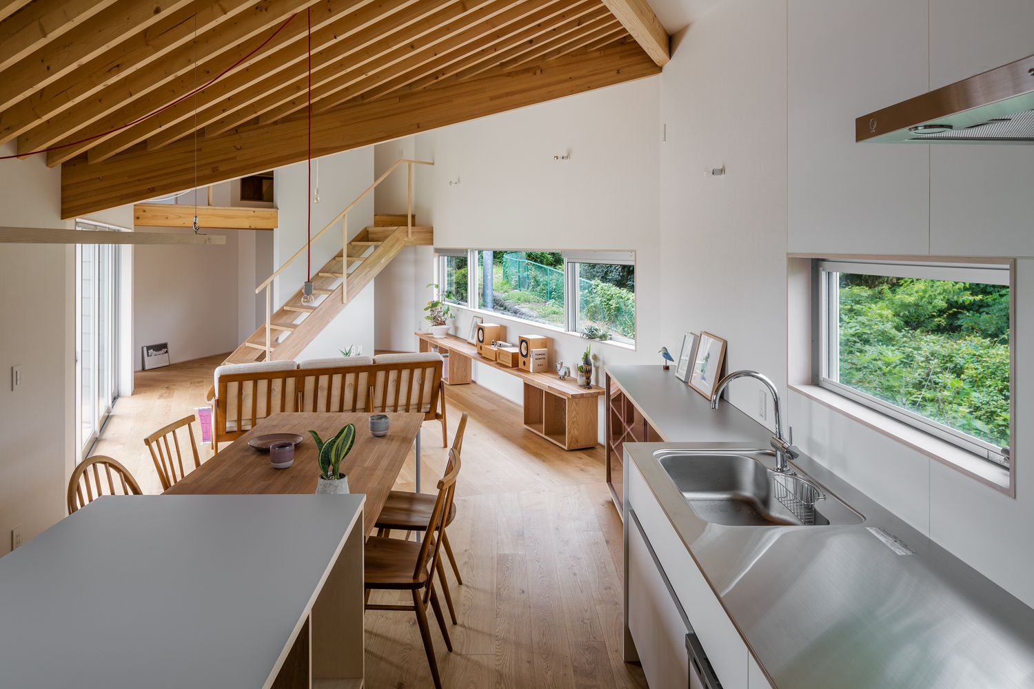 融合自然的日本 Aonashi 住宅-2