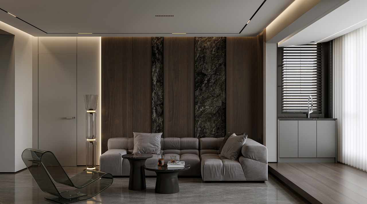 简约灰调婚房丨中国温州丨SUA DESIGN-5