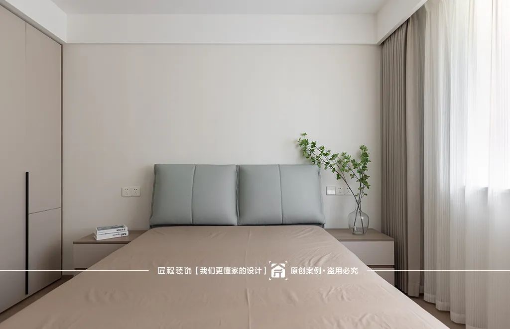 素·静 · 90㎡现代极简风格的诗意生活丨匠程装饰-45