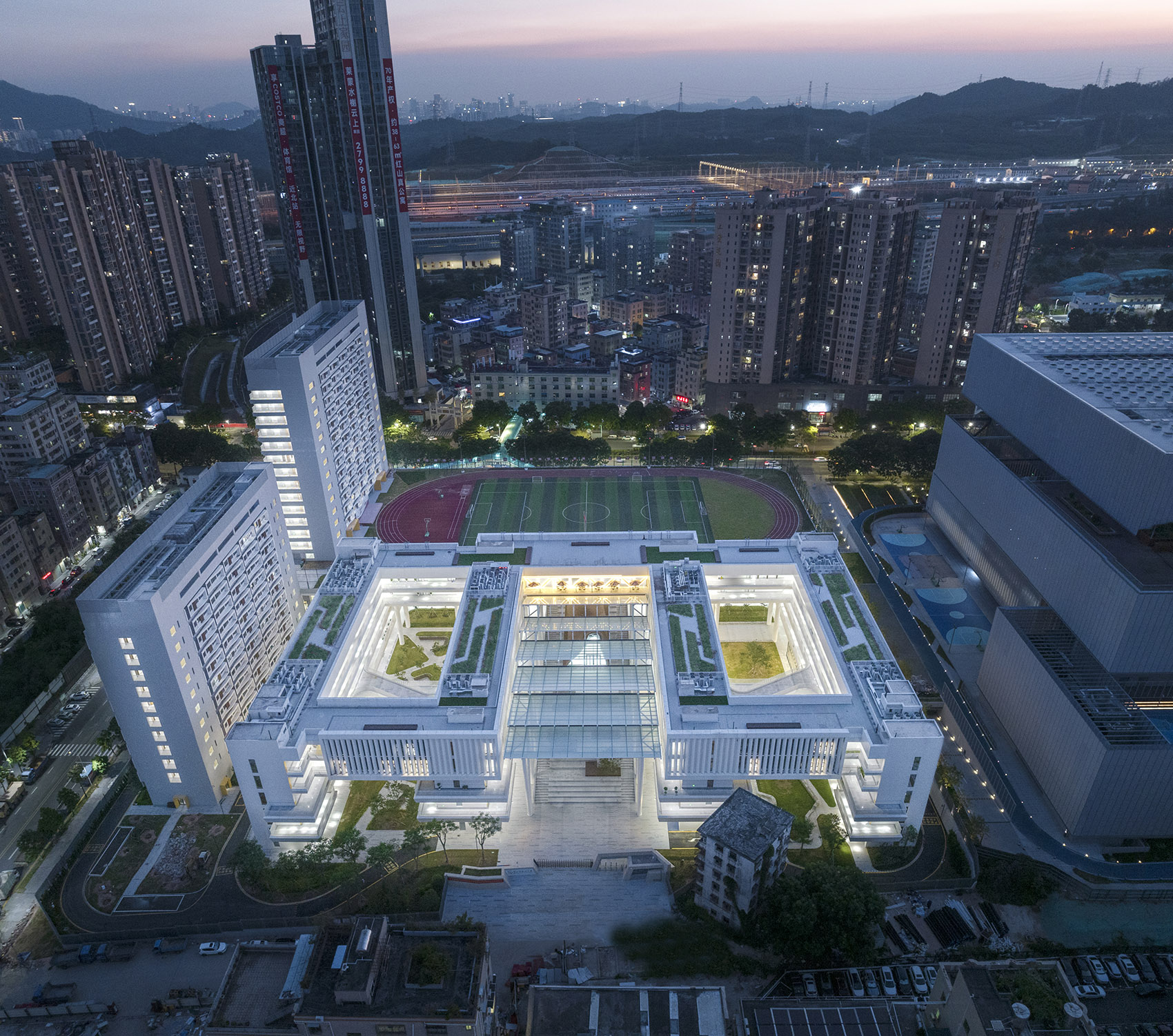 深圳市红山中学丨中国深圳丨华阳国际设计集团-42