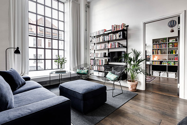 斯德哥尔摩旧工厂翻新工业风 LOFT-5