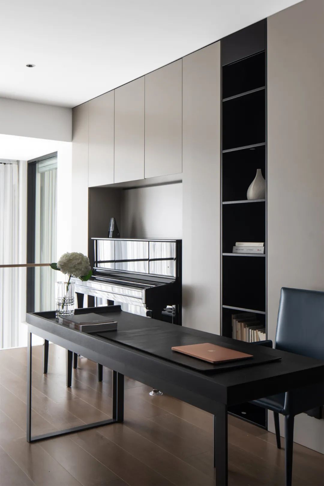 黑白空间碰撞 · 温州私宅·白麓城的理性与诗意丨中国温州丨温州未加软装设计,温州大墨空间设计-38