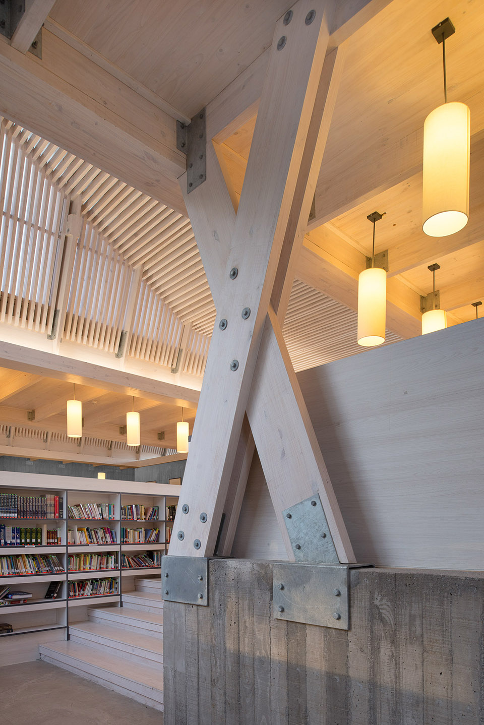 木结构图书馆,智利 / Sebastian Irarrázaval Arquitecto-63