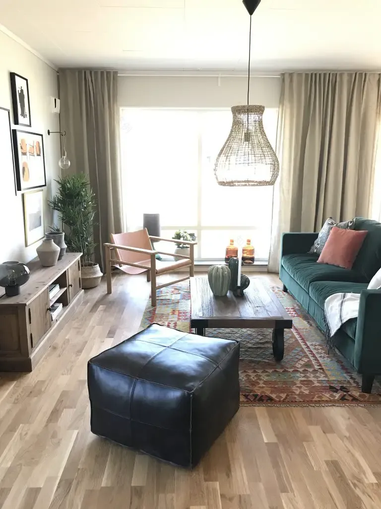 乌普萨拉现代乡村公寓 | M. Perswall 墙纸打造独特氛围-6