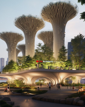 蘑菇公园丨越南胡志明市丨Vo Huu Linh Architects
