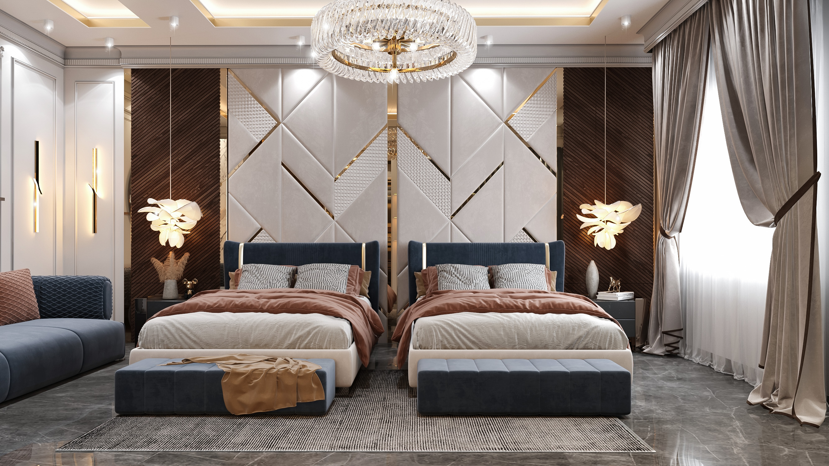 LUXURY DOUBLE BEDROOM-0