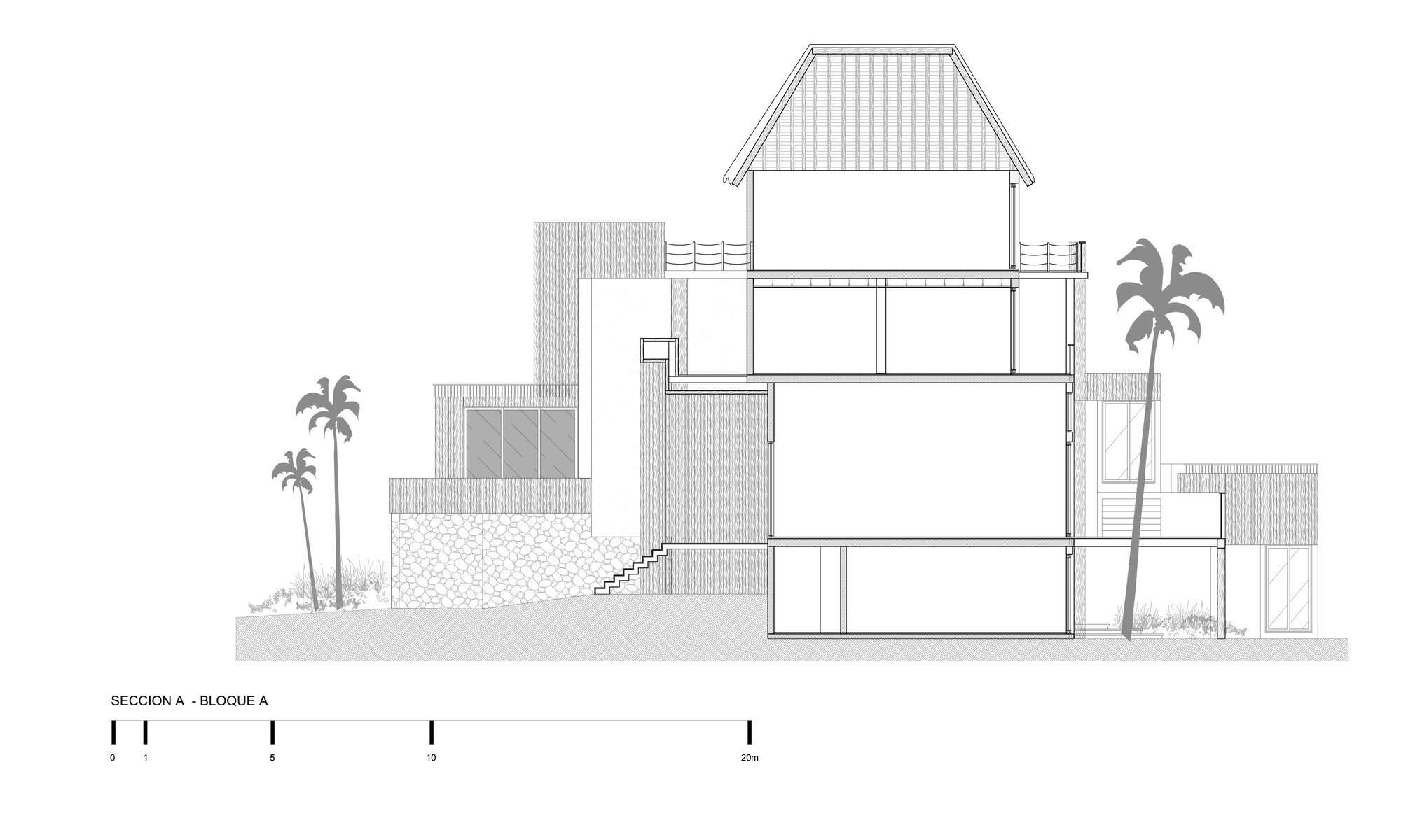 扎姆纳图卢姆之家酒店丨墨西哥丨Studio Arquitectos-41