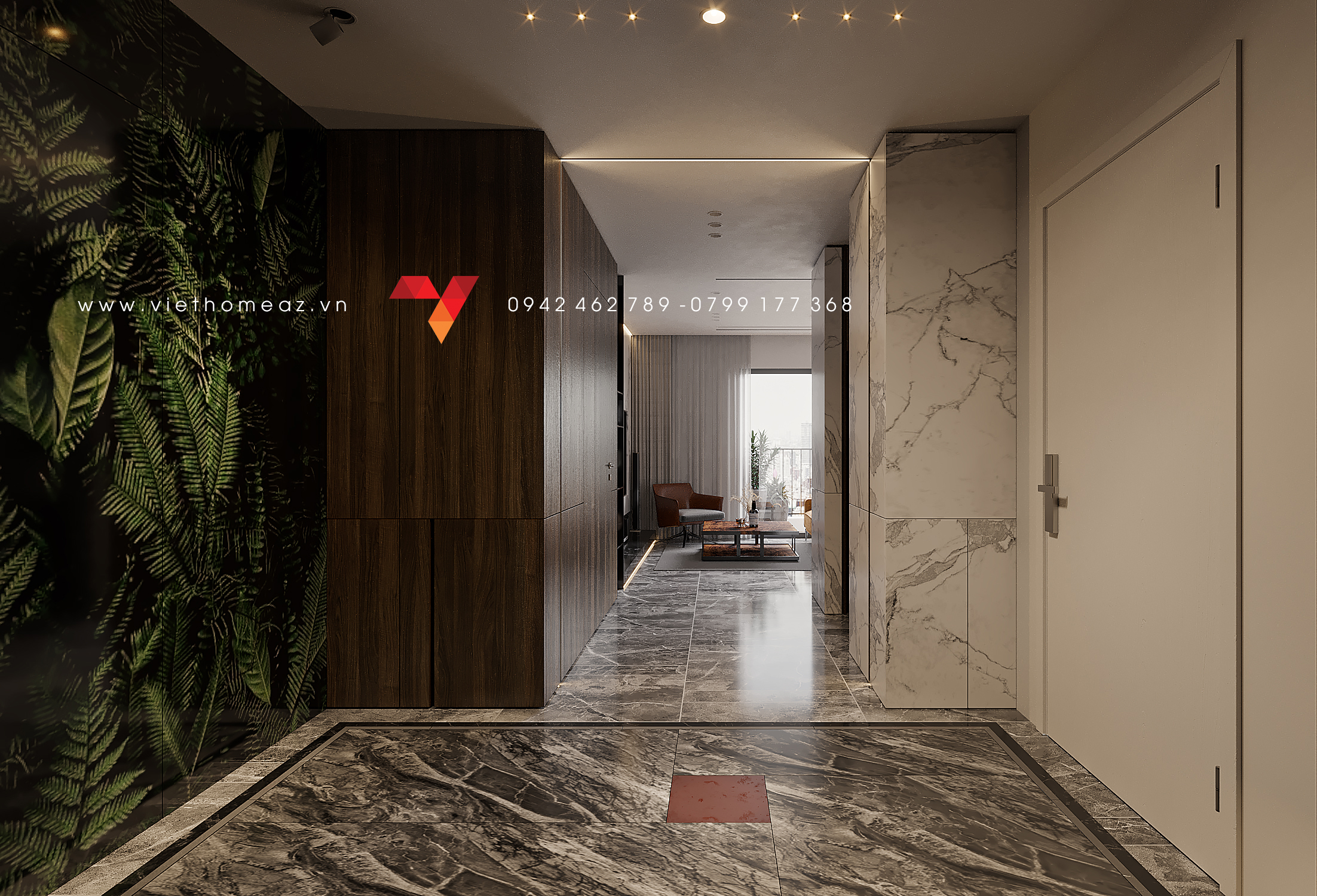 The Terra An Hung 公寓室内设计丨越南河内丨VietHome 建筑与室内设计公司-6