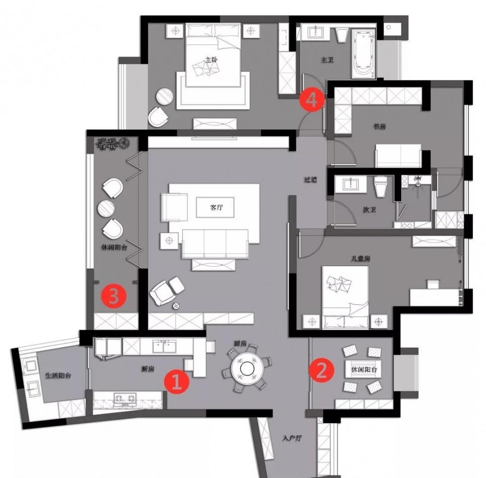 改造前后对比明显,空间利用更合理-3
