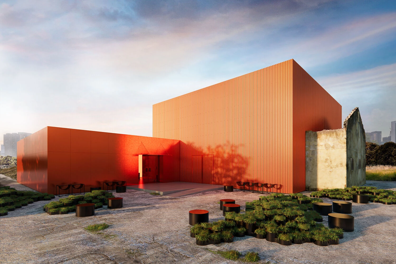 韩国 Yonginsi 传统儿童歌曲灵感下的建筑设计丨韩国龙仁市丨studio millionyears-17