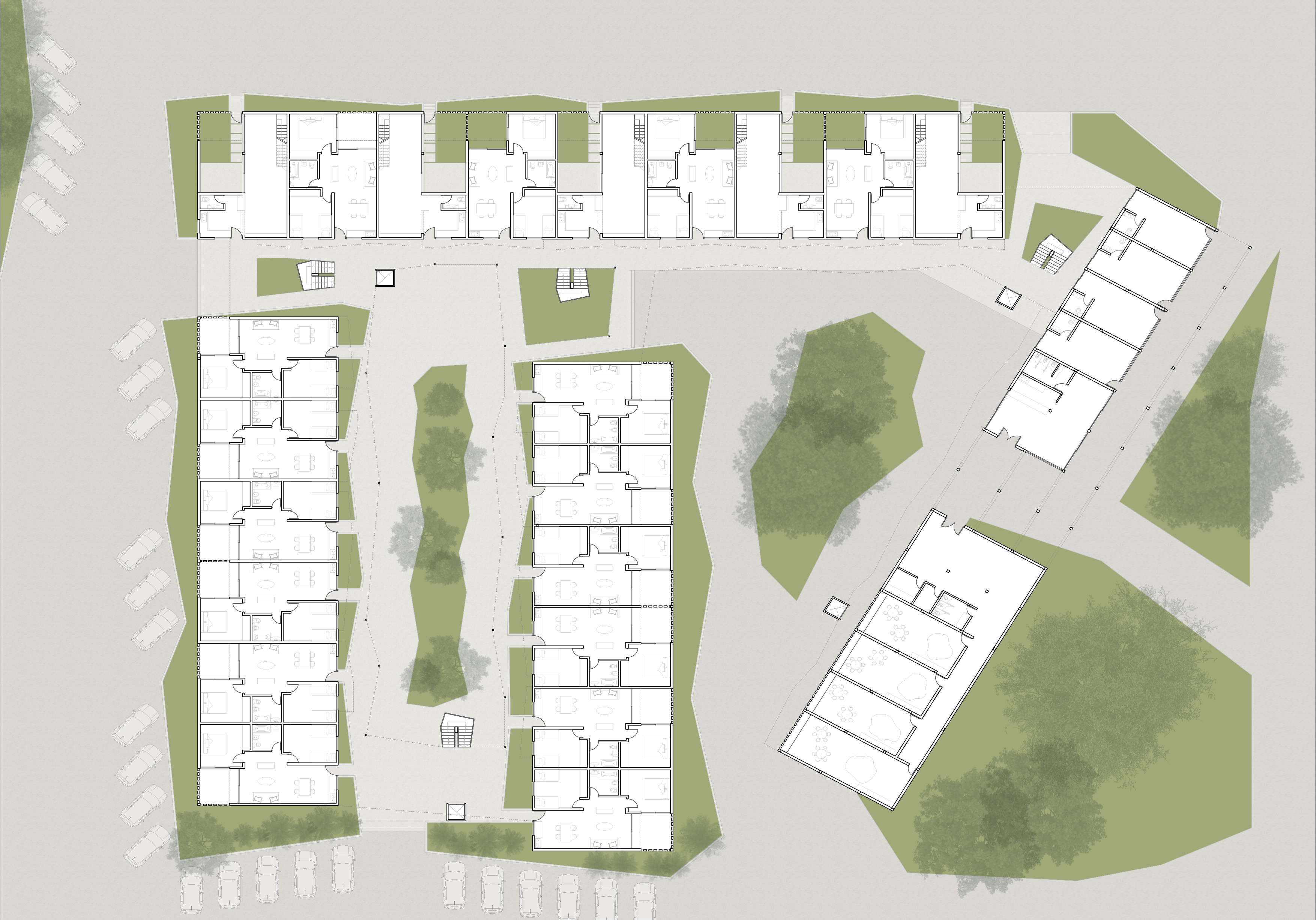 CONJUNTO DE 80 VIVIENDAS EN BURZACO-3