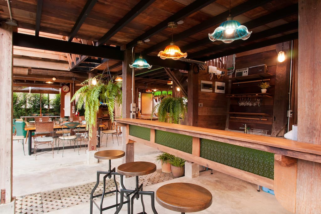 泰国传统高脚木屋翻新及装饰项目-21