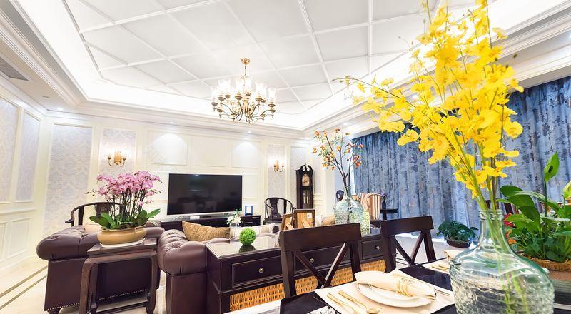 南昌绿地国际博览城160平美式风格设计-12