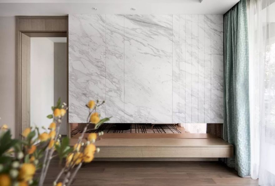 蒂芙尼蓝++ 山茶白,双色公寓演绎高品质生活-13