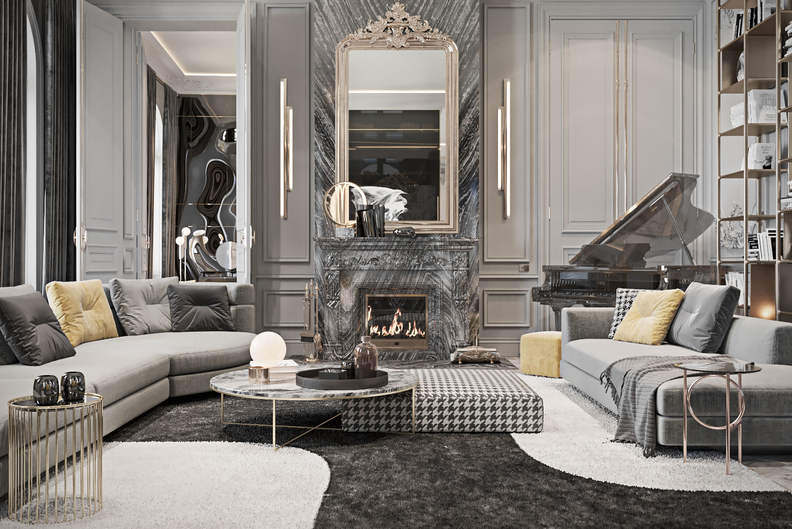 巴黎住宅设计丨法国巴黎-7