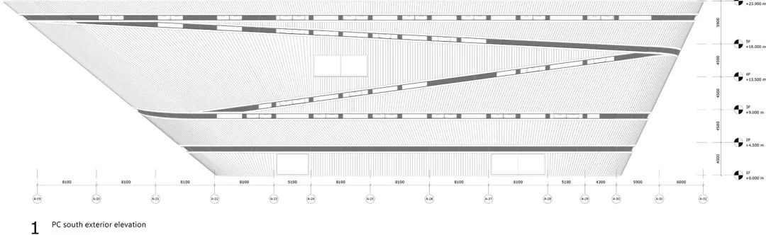 深圳龙岗文化中心 | 混凝土雕塑般的室内空间-78
